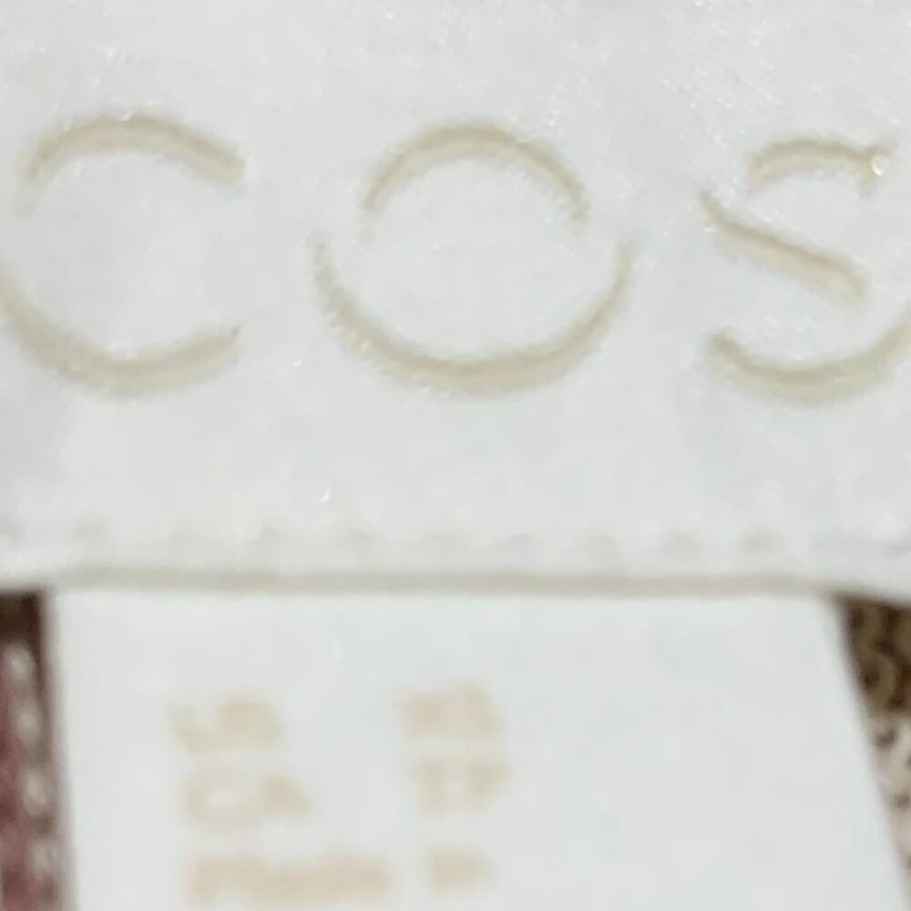 COS KNIT COTTON COLORBLOCK PLEATED SKIRTS SIZE XS/26 - Picture 8 of 8